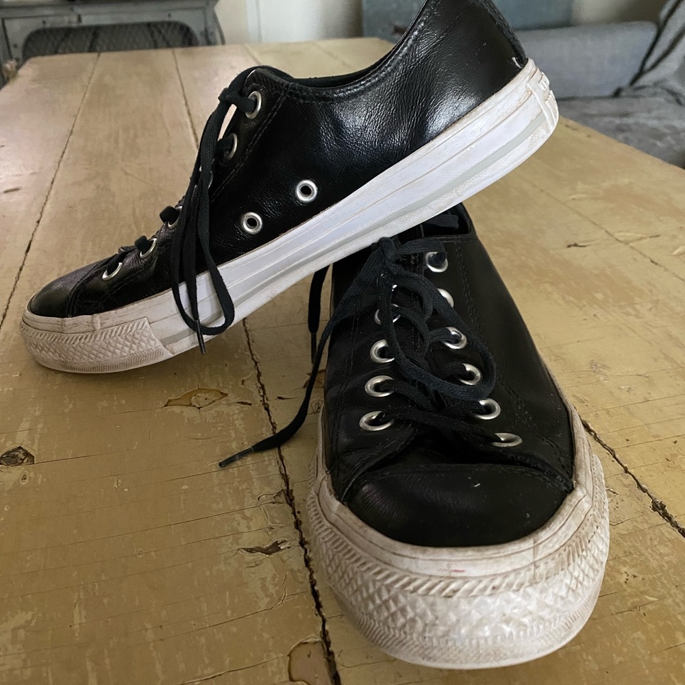 Patent leather Converse